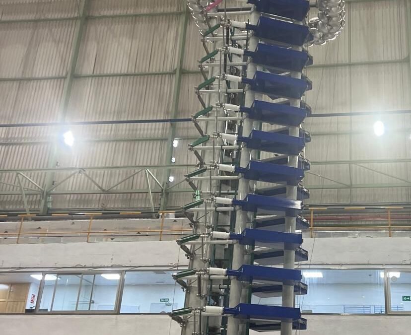 Refrigeración industrial temporal para prueba de transformador